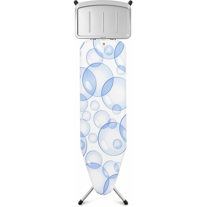 foto del prodotto brabantia asse da stiro b per caldaia a vapore fodera perfectflow multistrato con supporto per caldaia a vapore in metallo extra large