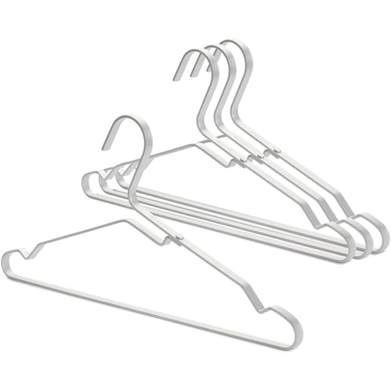 foto del prodotto brabantia set 4 grucce in alluminio anodizzato, argento