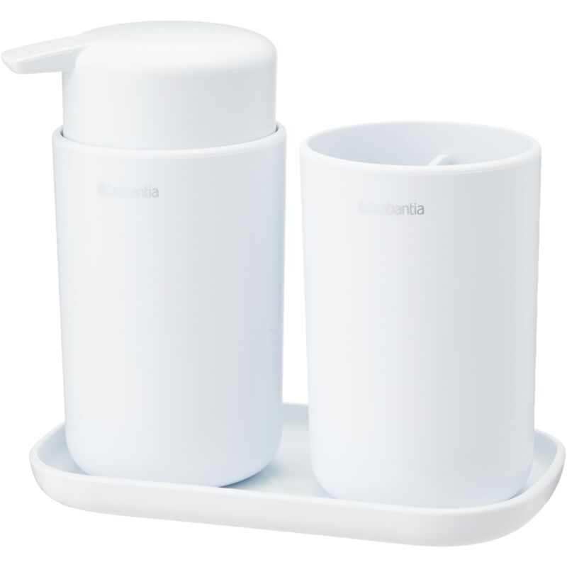 foto del prodotto brabantia set da bagno, bianco, set di 3