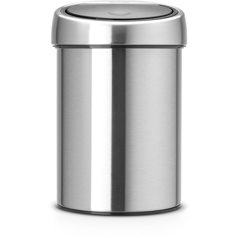 foto del prodotto brabantia touch bin inox satinato, 3 l
