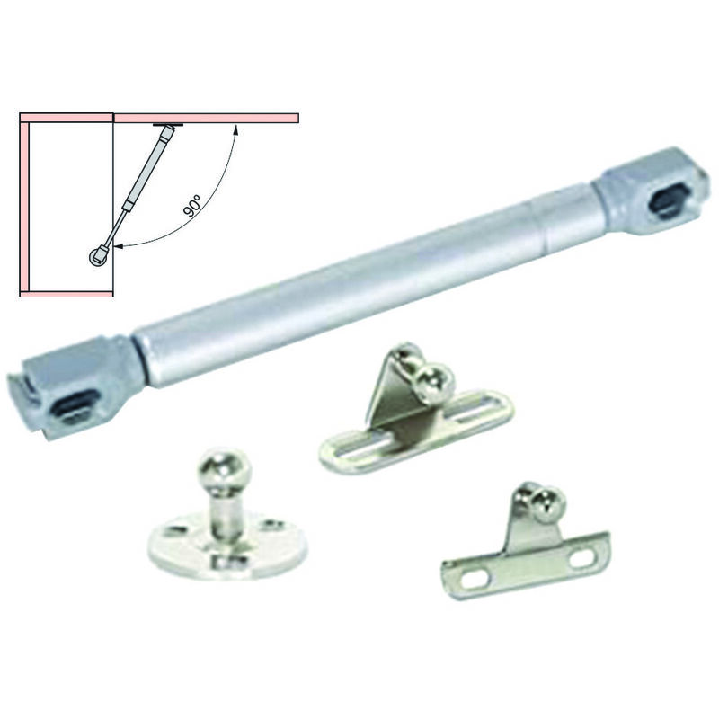 foto del prodotto braccetti a gas per ribalte forza 100n in ferro lunghezza max mm.248