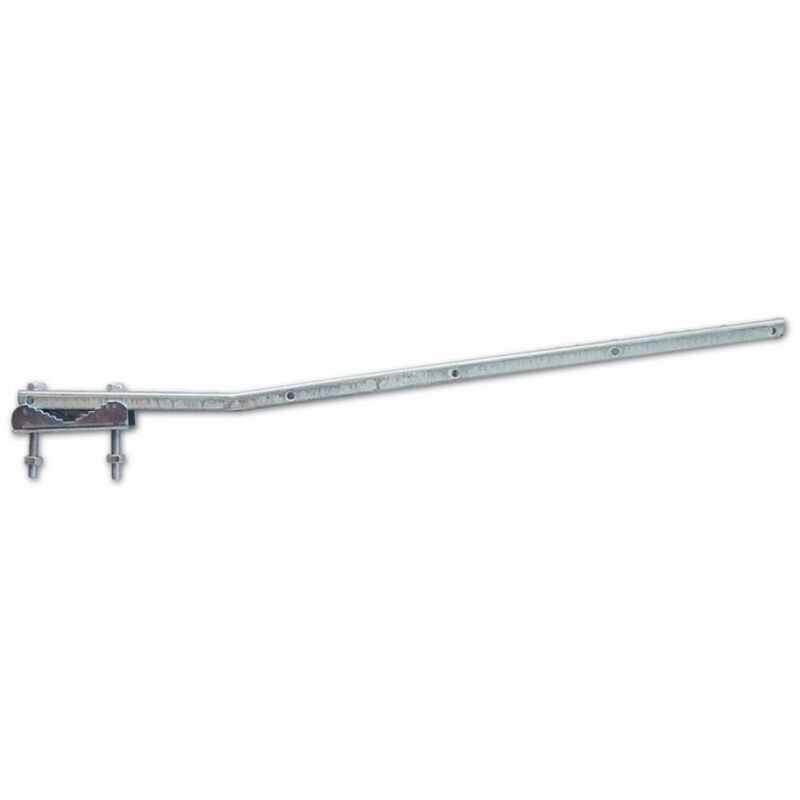 foto del prodotto bracci braccio stendibiancheria per balcone fisso zincato cm.60 1 coppia