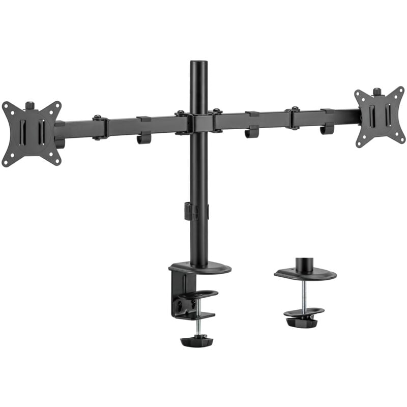 foto del prodotto bracci monitor seljord per scrivania supporto doppio pro.tec
