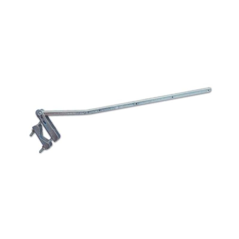 foto del prodotto bracci stendibiancheria per balcone pieghevoli in acciaio zincato scatolato 60cm