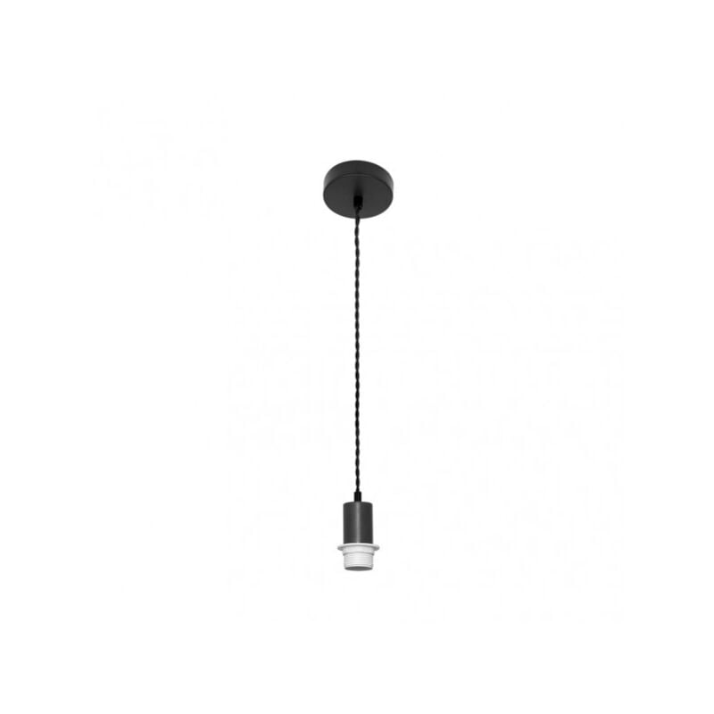 foto del prodotto braccio a sospensione con display 1xe27 nero nero regx10x10 cm