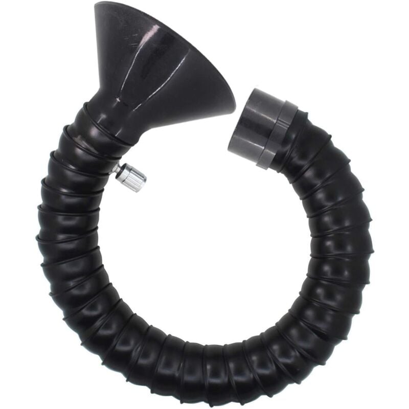 foto del prodotto braccio di aspirazione fumi di saldatura diametro esterno 50 75 mm lunghezza 0,82,5 mm diametro esterno 75 mm, lunghezza 1 m 