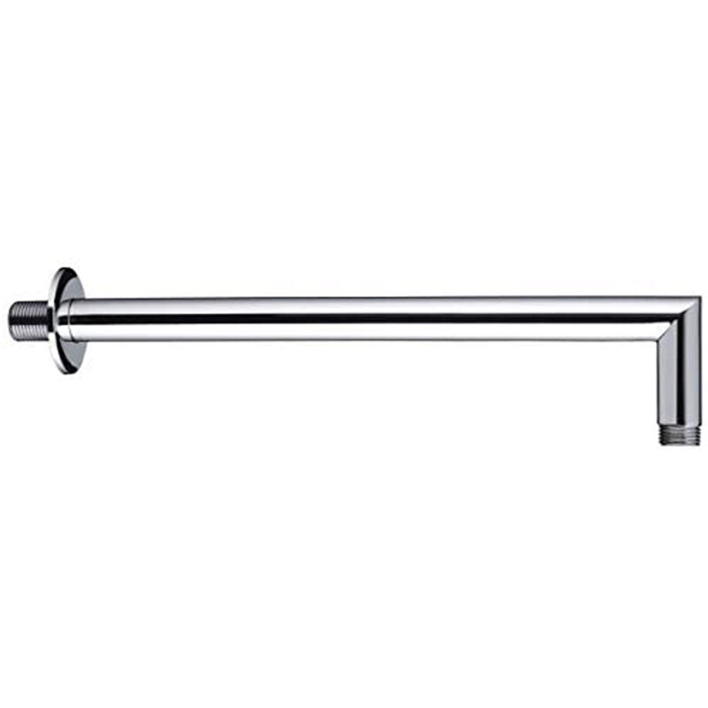 foto del prodotto braccio doccia a muro per soffione in ottone cromato lungo 34 cm mod. delta