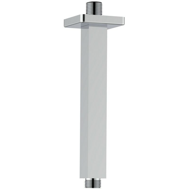 foto del prodotto braccio doccia a soffitto quadrato 20 cm