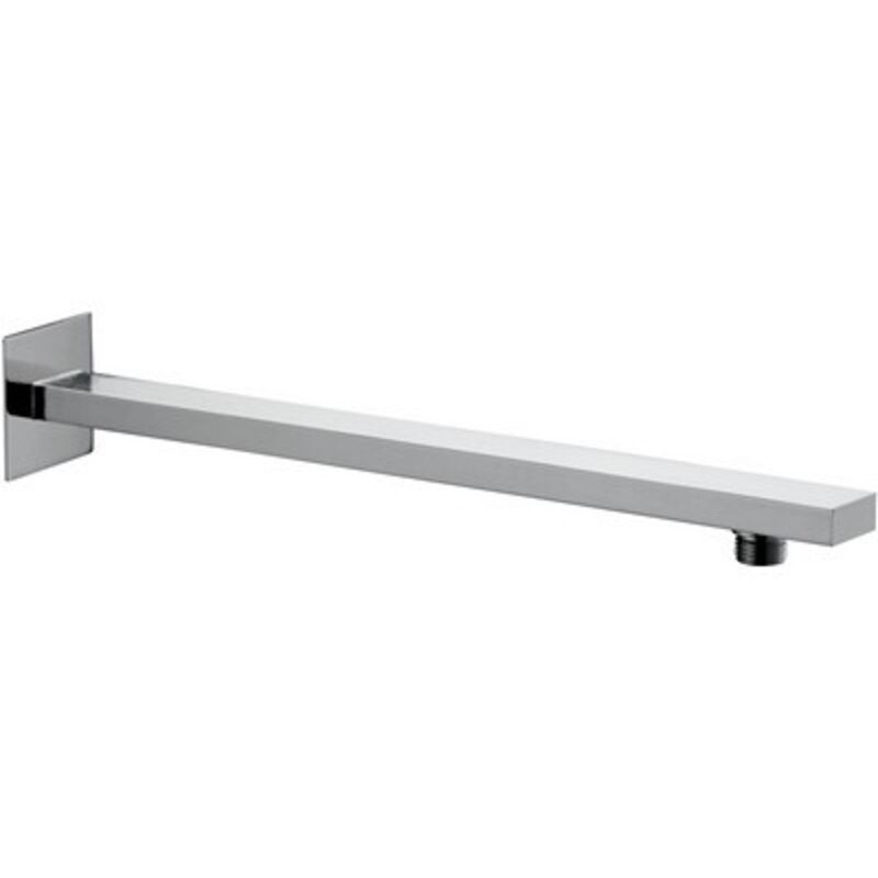 foto del prodotto braccio doccia alto design quadro piatto cm 30