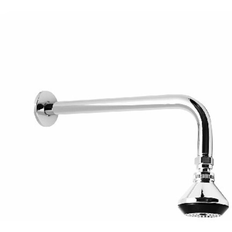 foto del prodotto braccio doccia con soffione cromo