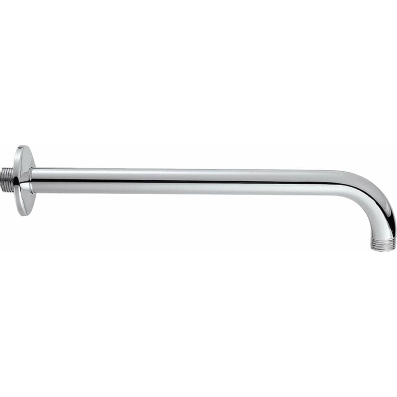 foto del prodotto braccio doccia in acciaio inox 30 cm 1 2 gas tecom brd30eco 300mm