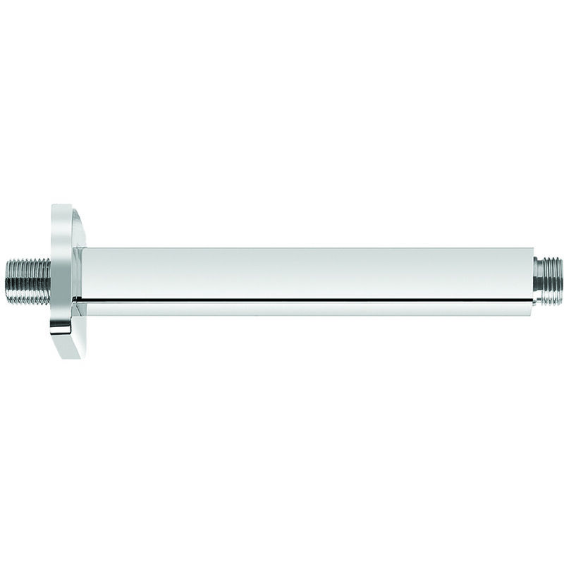 foto del prodotto braccio doccia square braccio doccia square x soffitto 25x200 in acciaio inox aisi304