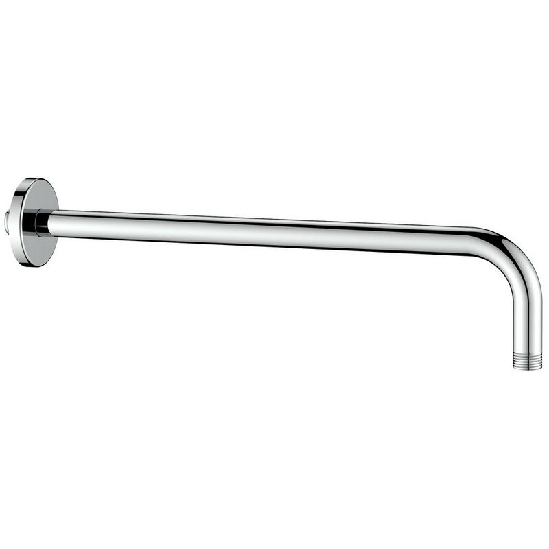 foto del prodotto braccio doccia tondo lungo 40 cm con rosone