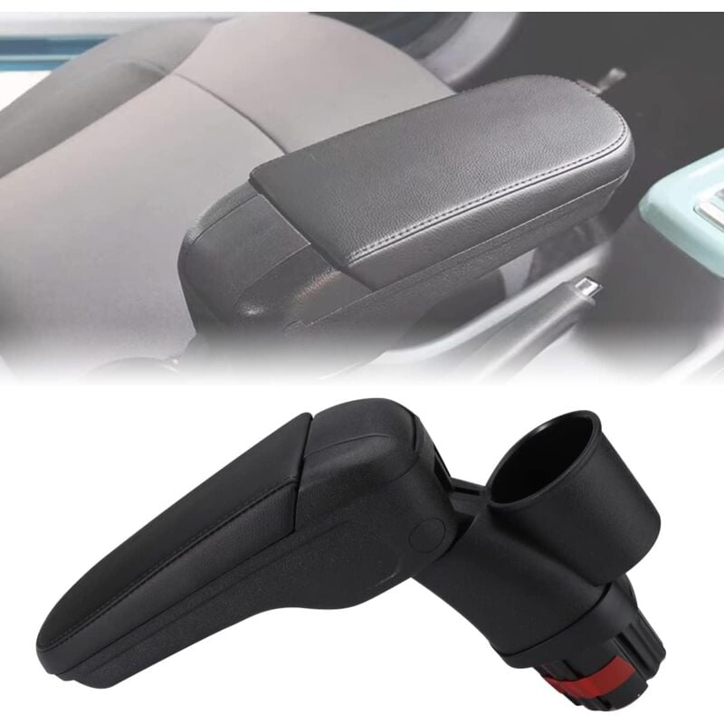 foto del prodotto bracciolo centrale con vano portaoggetti per smart 453 fortwo forfour bracciolo pieghevole con portabicchieri
