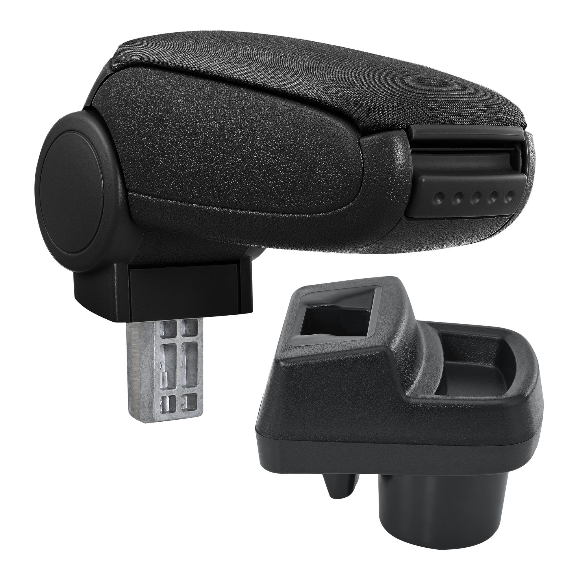 foto del prodotto bracciolo centrale per opel corsa f tessuto nero pro.tec