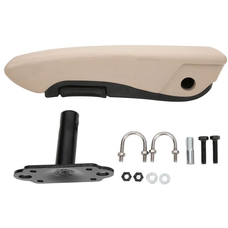 foto del prodotto bracciolo regolabile per sedile auto, antiurto, lato destro, beige, per automobili, camion, pickup