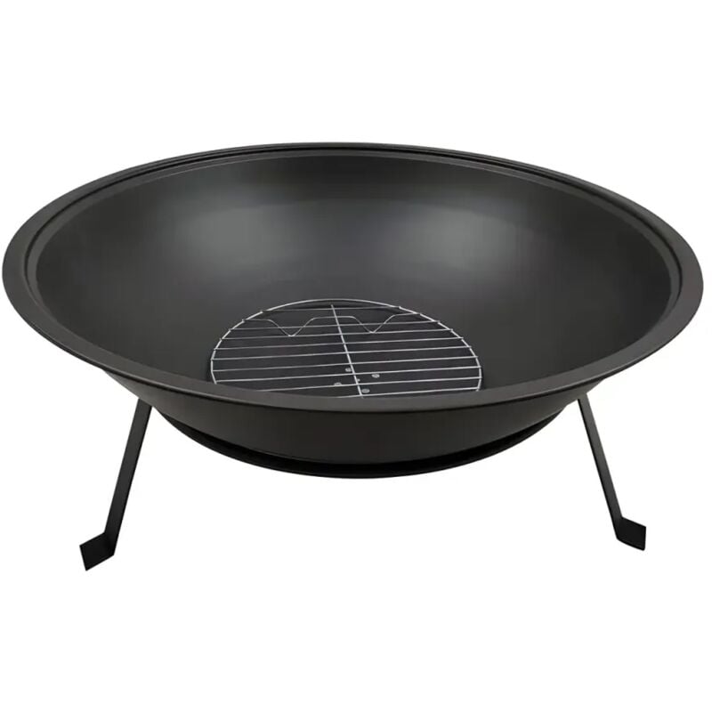 foto del prodotto braciere da esterno in metallo 55x55x16h cm resistente al calore
