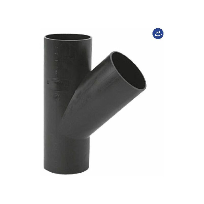 foto del prodotto braga 45 a saldare in polietilene serie wavin pe 50 pn4 wavin