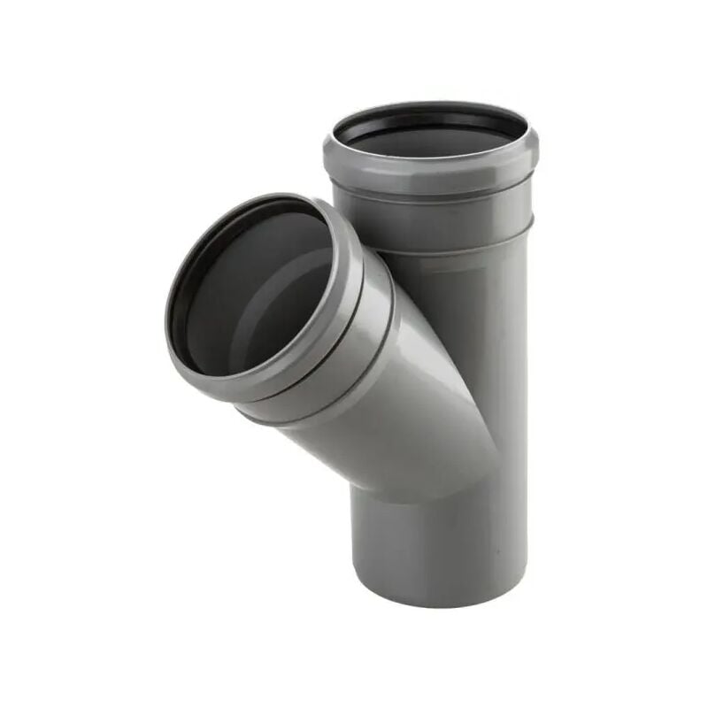 foto del prodotto braga 45 ad innesto in pp con guarnizione serie ed tech 110 wavin