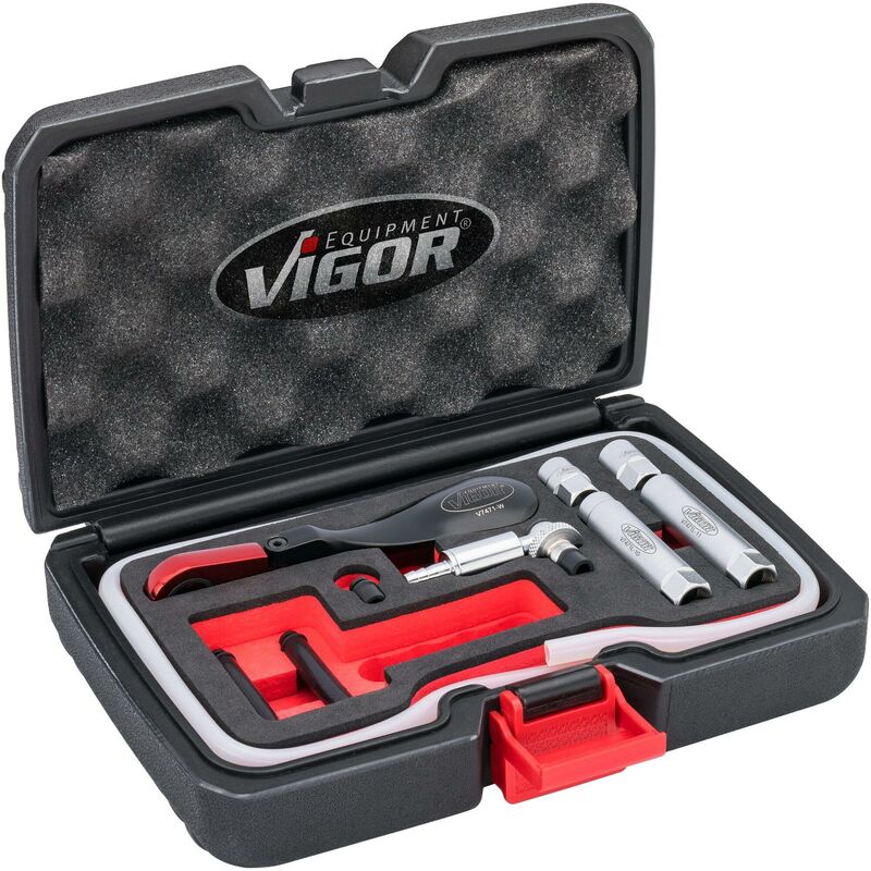 foto del prodotto brake bleeding set v7471 11 pieces numero utensili 11