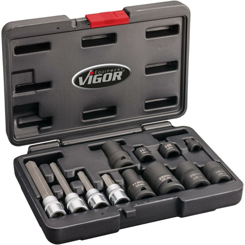 foto del prodotto brake calliper screw connection set v7158 12 pieces numero utensili 12