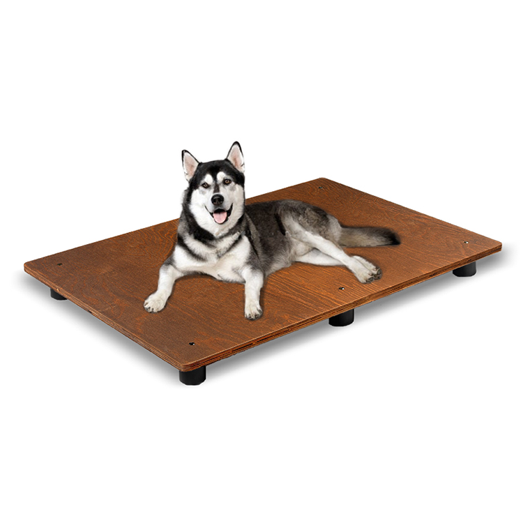 foto del prodotto brandina davanzale in legno per cani per cuccia d pastore l.100 x p.65 x 2 cm spessore 100 fabbricato in italia