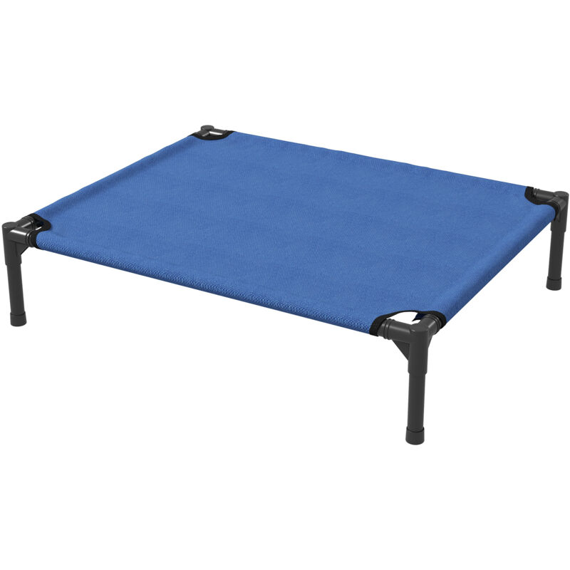 foto del prodotto brandina per cani pieghevole da interno ed esterno 76x61x18cm blu pawhut