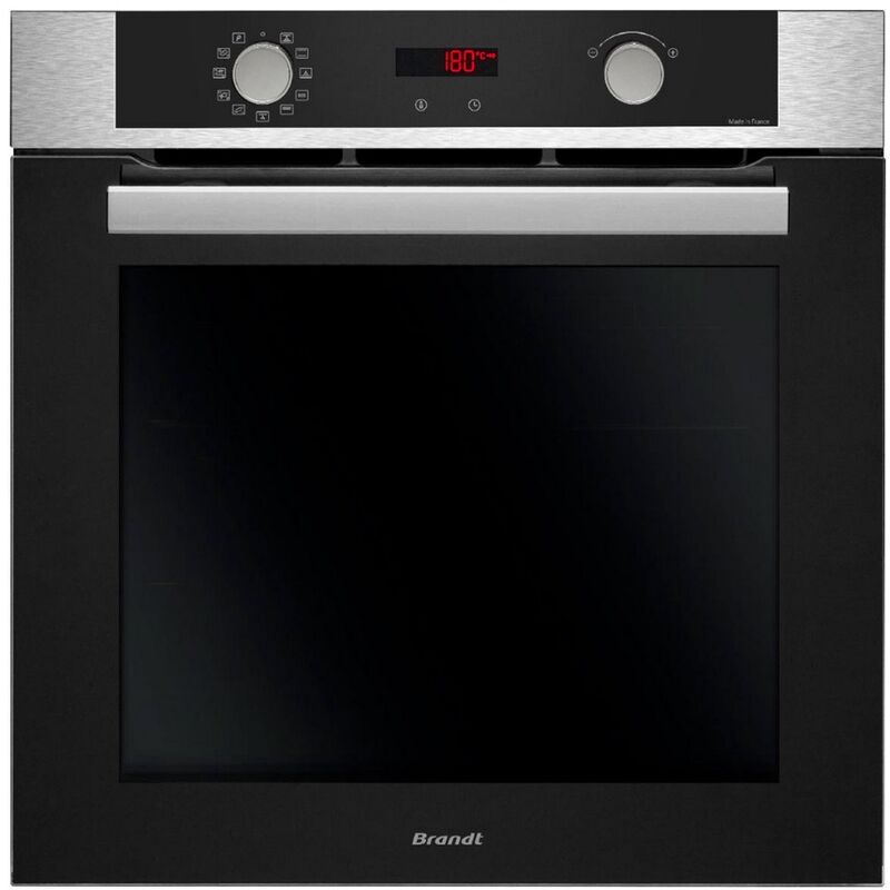 foto del prodotto brandt forno multifunzione integrato 67l 60cm acciaio inox pirolisi bop2112x