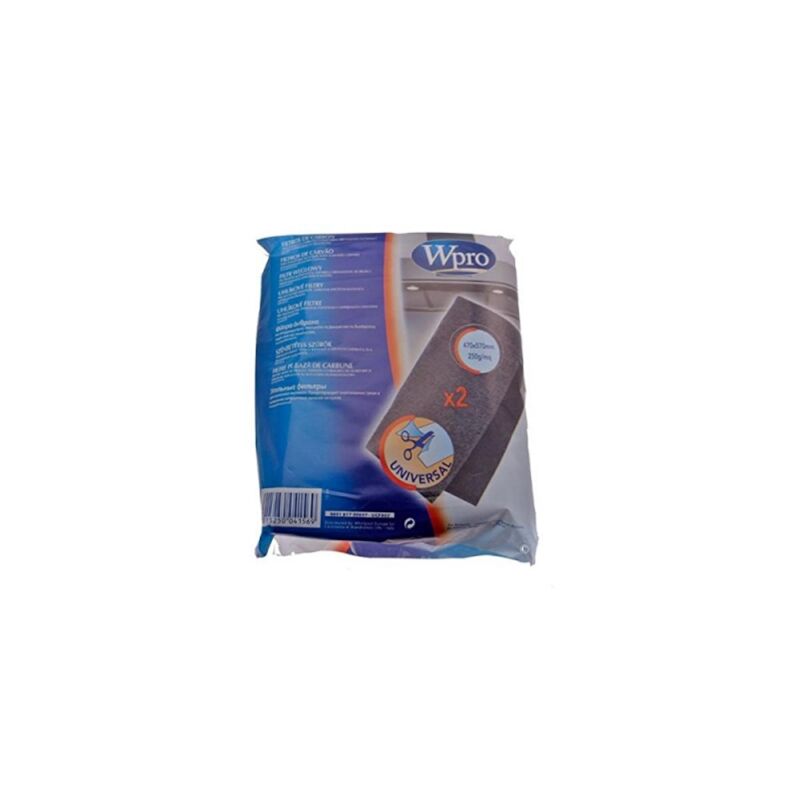 foto del prodotto brandt lotto di 2 filtri a carbone 44 x 28 cm cappa aspirante airlux 2608663662734136775
