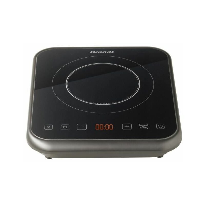 foto del prodotto brandt piano cottura a induzione da libero posizionamento 2000w nero ti1fsoft