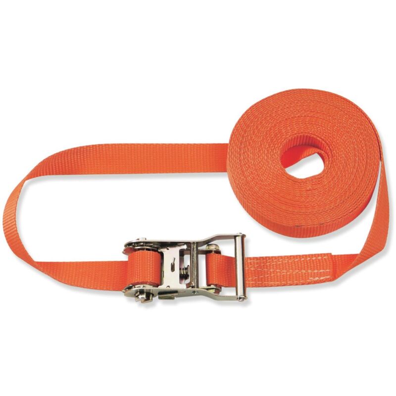 foto del prodotto braun 1000 1 600 cinghia 2000 dan, monopezzo, lunghezza 6 m, larghezza 35 mm, con dente di arresto, colore arancione
