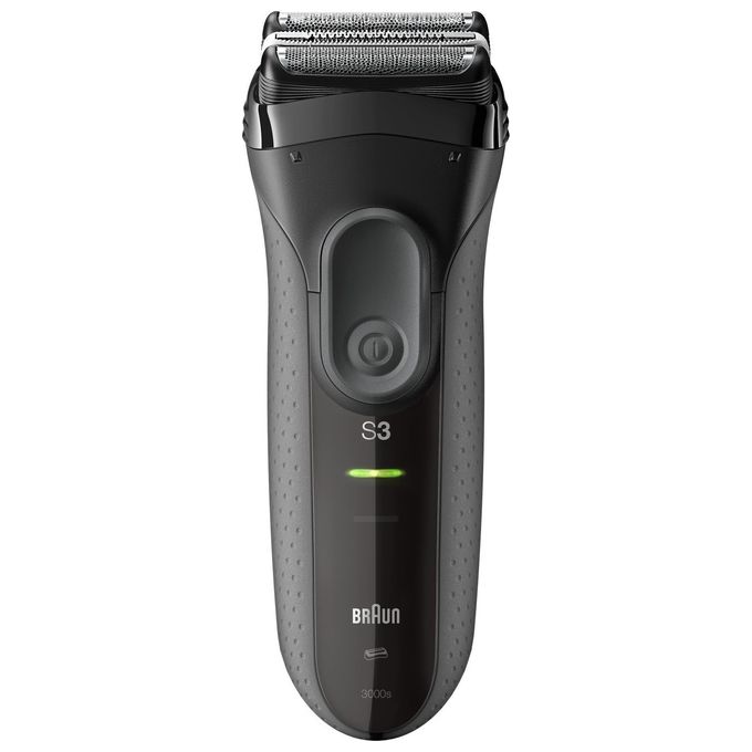 foto del prodotto braun 3000 rasoio ricaricabile e a rete 3 lamelle lavabile autonomia 45 min tempo di ricarica 60 min
