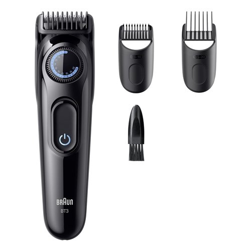 foto del prodotto braun bt3520 regolabarba batteria 40 2 cm nero, blu