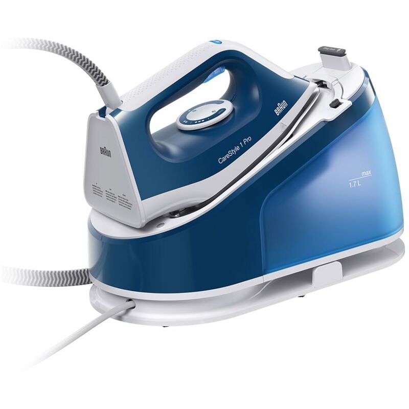 foto del prodotto braun carestyle1 pro is1512bl, ferro generatore di vapore con 5 anni di assistenza, carica continua, termostato regolabile, tanica 1,7l,