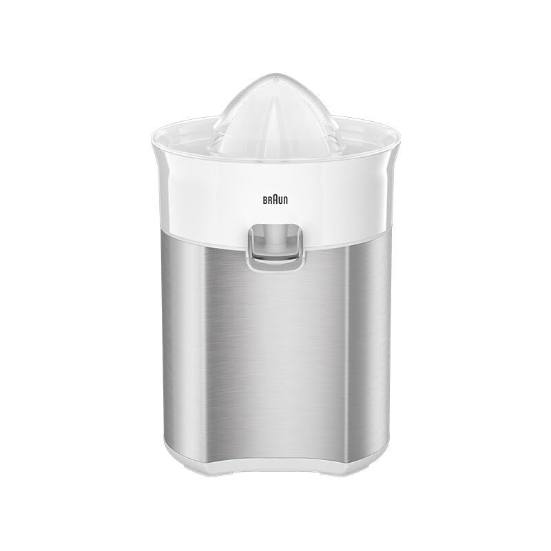 foto del prodotto braun citrusquick 5 cj5050 wh spremiagrumi diretto, beccuccio antigoccia, automatico di avvio arresto, facile da pulire, sistema di servizio