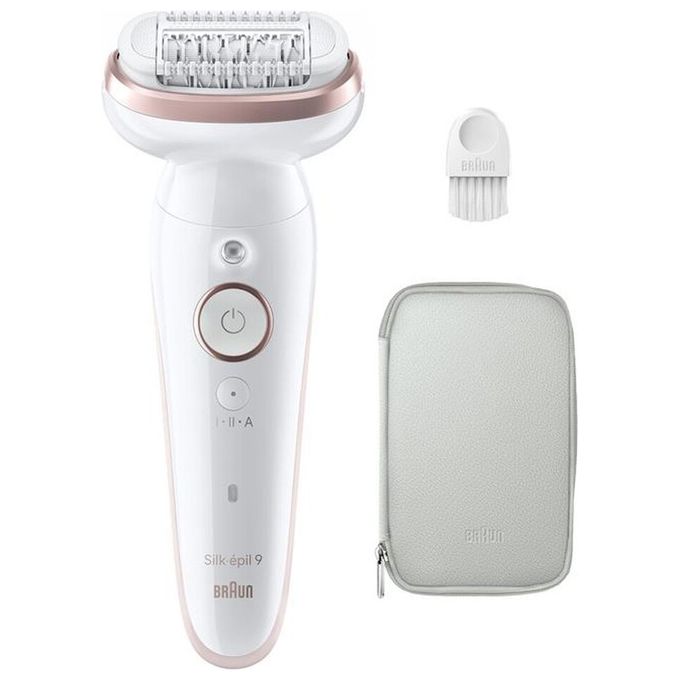 foto del prodotto braun epilatore elettrico 40 pinze 3 accessori wet and dry