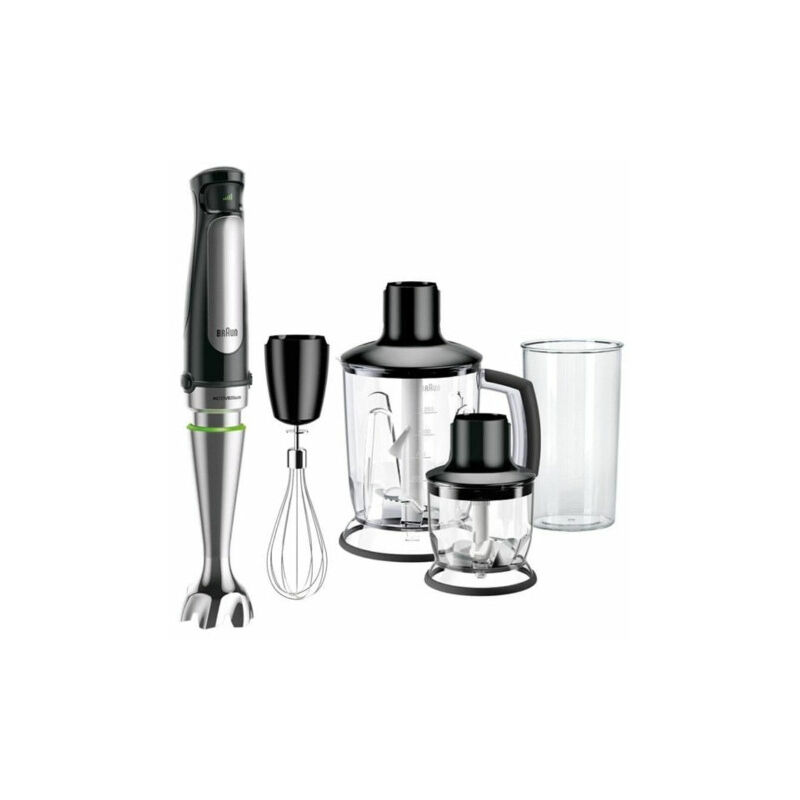 foto del prodotto braun frullatore ad immersione mq 7045x 1000w nero 1000 w