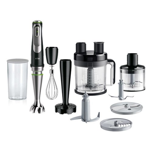 foto del prodotto braun multiquick 9 mq 9187xli 0,6 l frullatore ad immersione 1200 w nero, acciaio inox