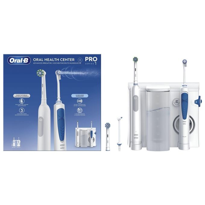 foto del prodotto braun oral b center oral b idropulsore con 1 beccuccio oxyjet