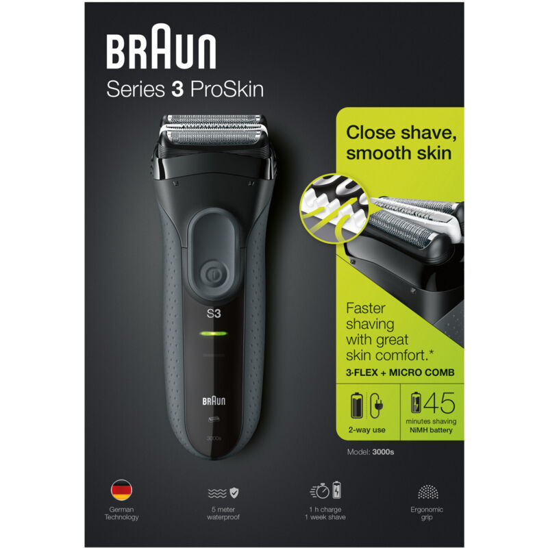 foto del prodotto braun - rasoio proskin serie 3