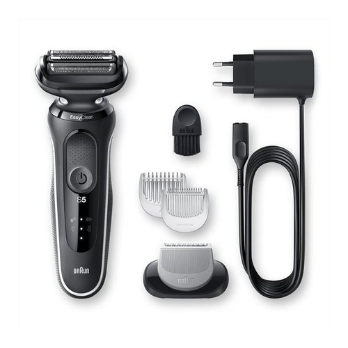 foto del prodotto braun series 5 51 w1600s rasoio nero, bianco