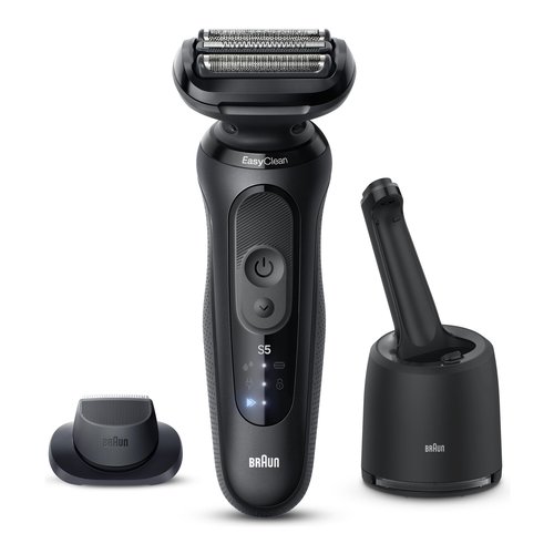 foto del prodotto braun series 5 52 n7200cc rasoio trimmer nero