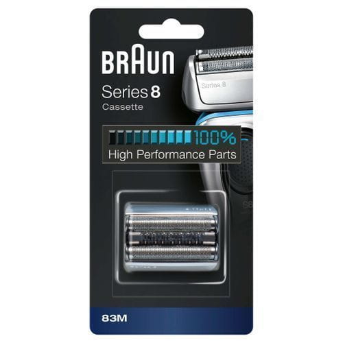 foto del prodotto braun series 8 83m testina di ricambio per rasoio elettrico uomo argento compatibile con rasoio elettrico
