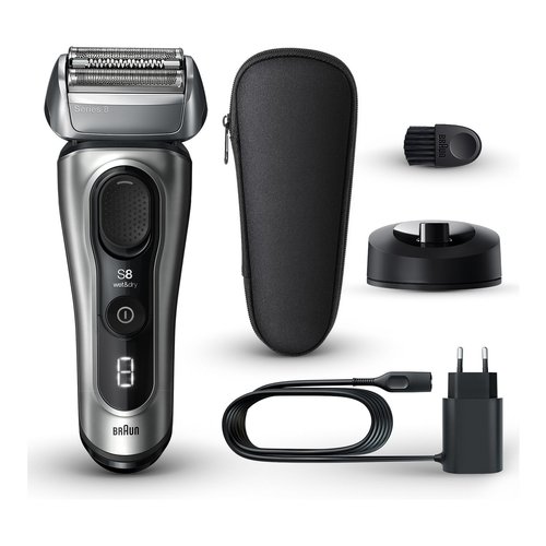 foto del prodotto braun series 8 8517s trimmer argento