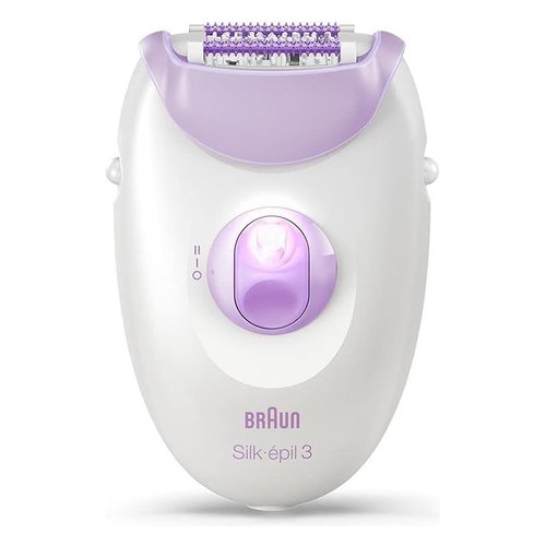 foto del prodotto braun silk pil 3 3 000 20 pinzette viola, bianco