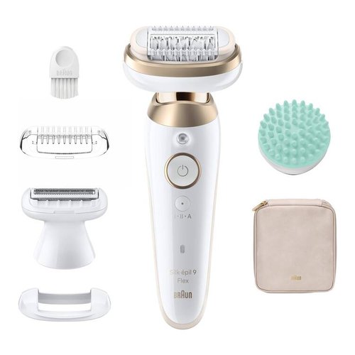 foto del prodotto braun silk pil 9 flex 9 071 3d 40 pinzette oro, bianco