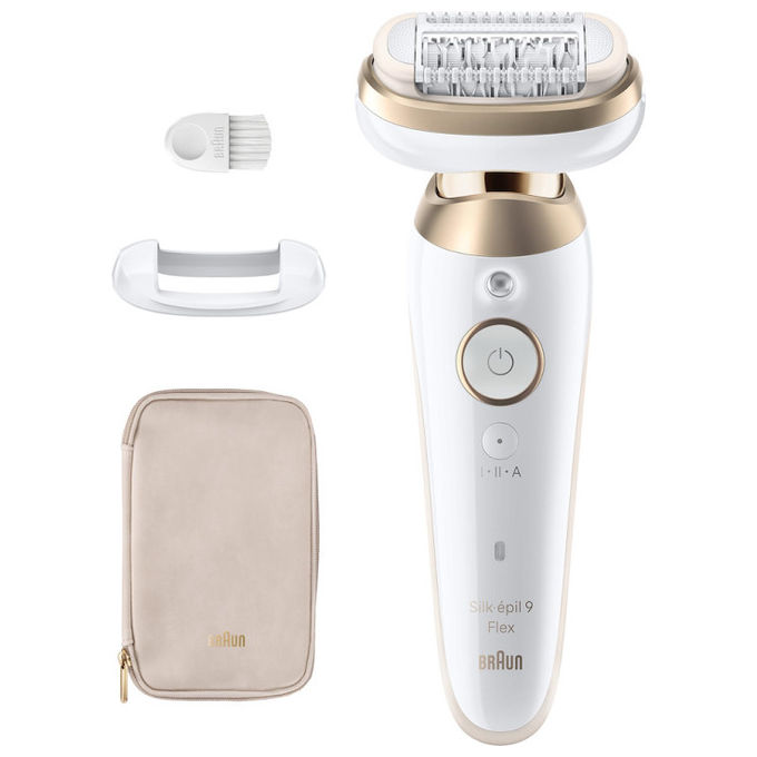 foto del prodotto braun silk pil 9 flex epilatore ricaricabile testina flessibile