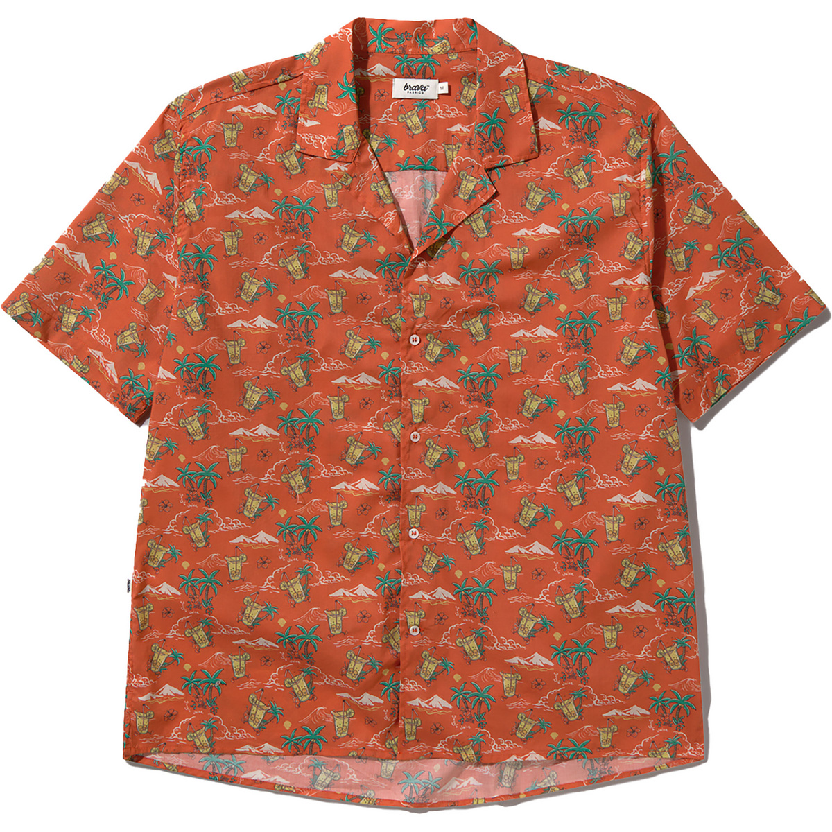 foto del prodotto brava fabrics uomo camicia jungle juice aloha