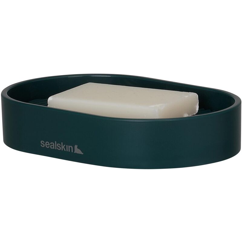 foto del prodotto brave portasaponetta indipendente, verde scuro sealskin