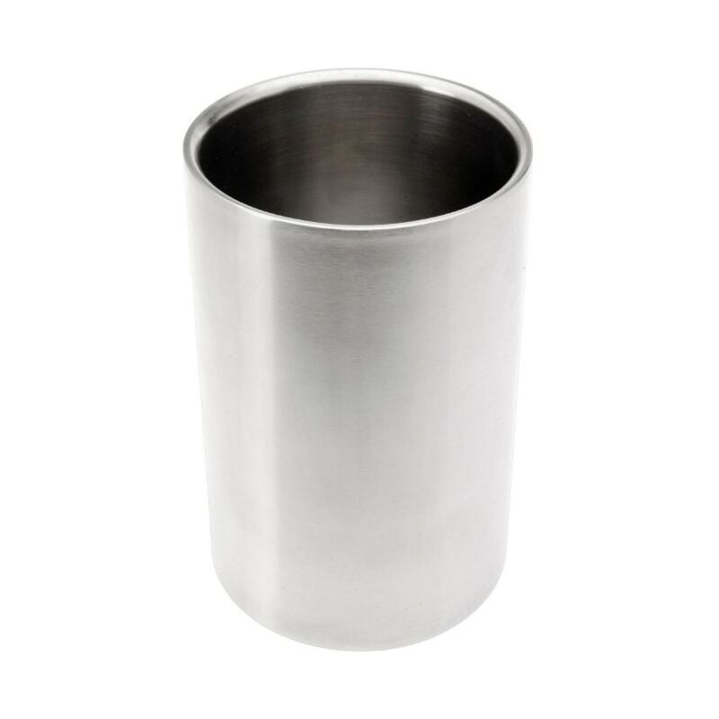 foto del prodotto bravissima kitchen secchiello raffredda vino in acciaio inox